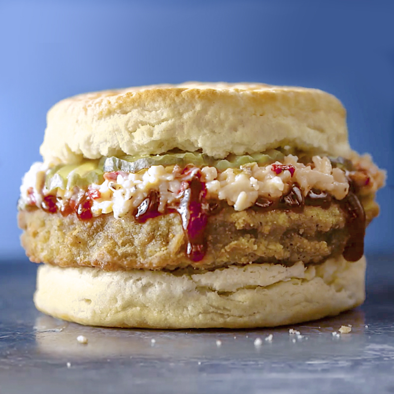 Southern Steak & Cheese Biscuit